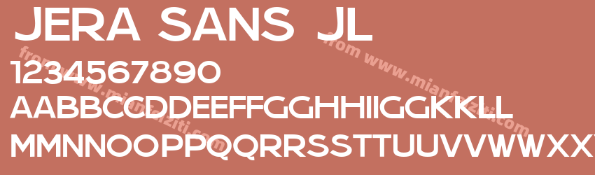 Jera Sans JL预览图1