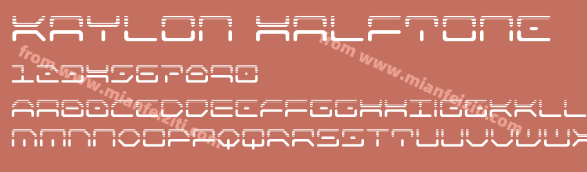 Kaylon Halftone预览图1