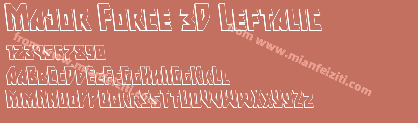 Major Force 3D Leftalic预览图1