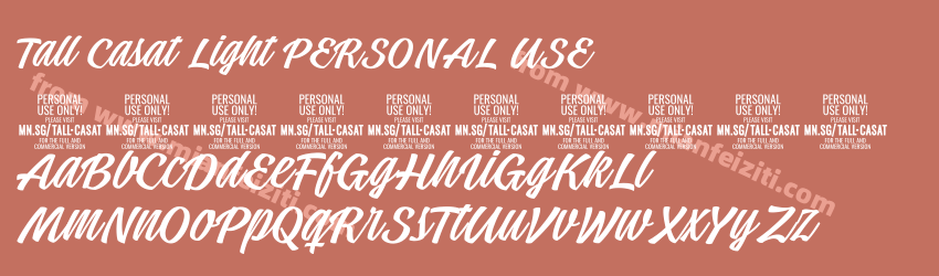 Tall Casat Light PERSONAL USE预览图1