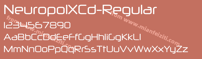 NeuropolX Cd Regular预览图1