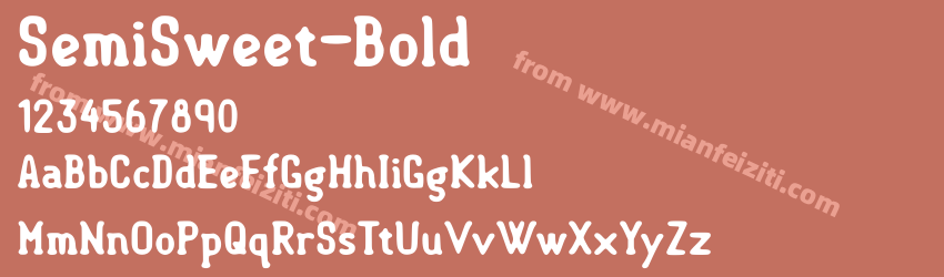 Semi Sweet Bold预览图1
