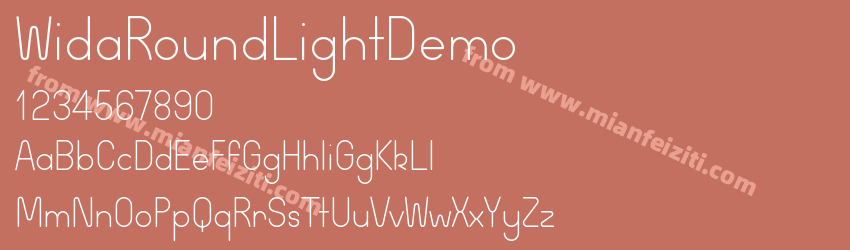 Wida Round Light Demo预览图1