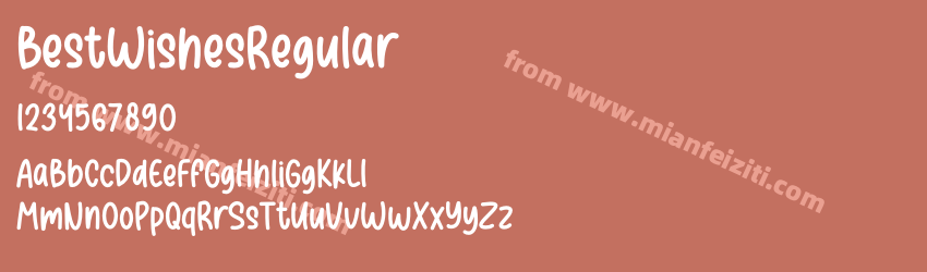 Best Wishes Regular预览图1