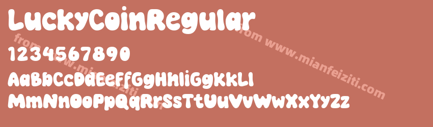 Lucky Coin Regular预览图1
