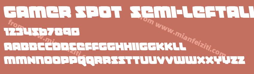 Gamer Spot Semi Leftalic预览图1
