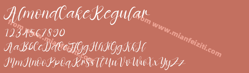 Almond Cake Regular预览图1
