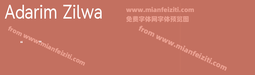 Adarim Zilwa 1.8预览图1