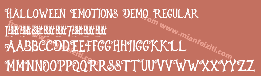 Halloween Emotions Demo Regular预览图1