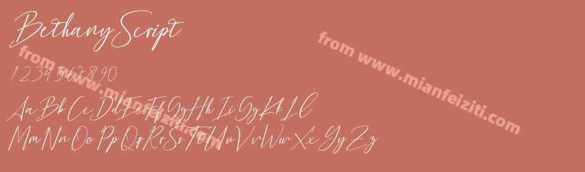 Bethany Script预览图1