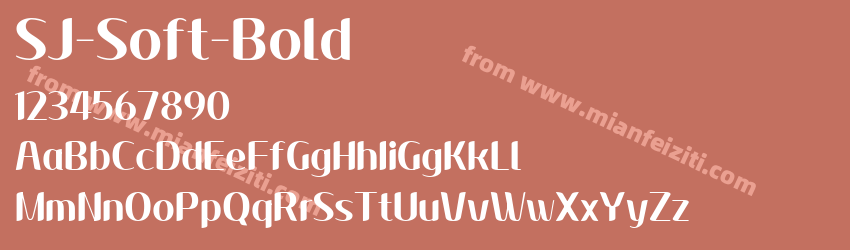 SJ Soft Bold预览图1