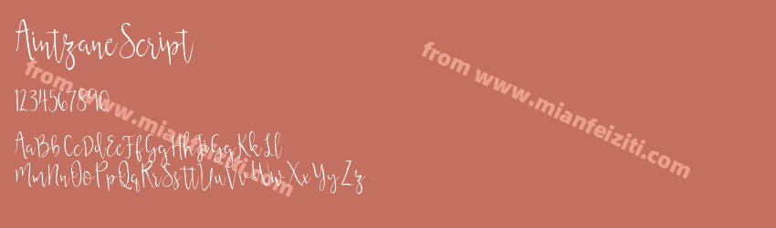 Aintzane Script预览图1