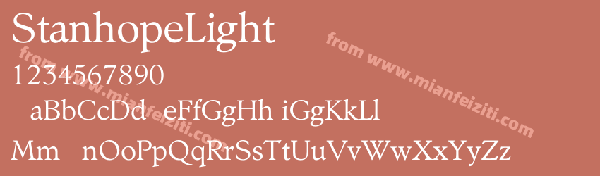Stanhope Light预览图1