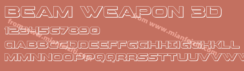 Beam Weapon 3D预览图1