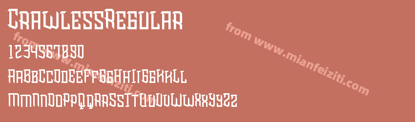 Crawless Regular预览图1