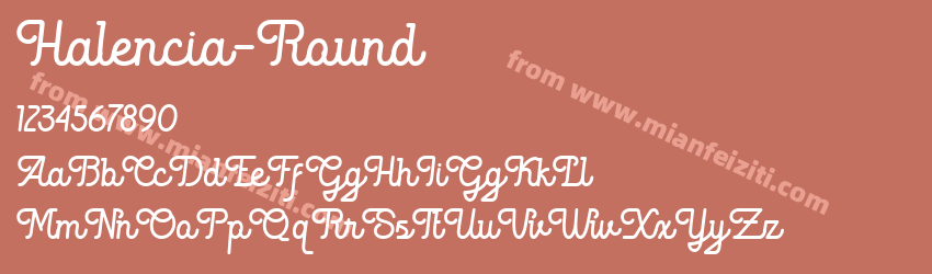Halencia Round预览图1