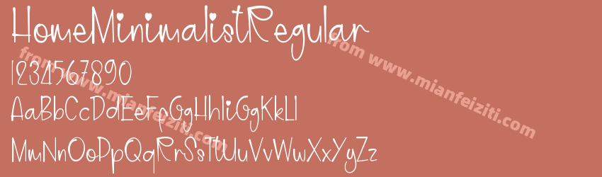 Home Minimalist Regular预览图1