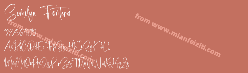 Semilya Fontera预览图1