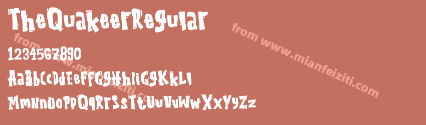 The Quakeer Regular预览图1