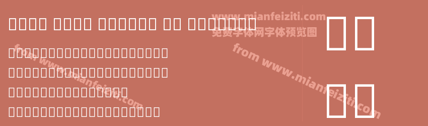 Noto Sans Arabic UI Regular预览图1