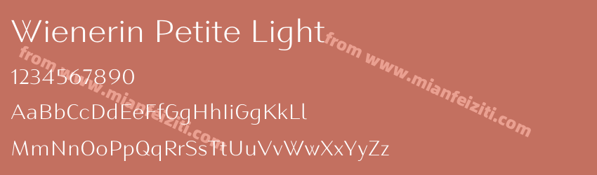 Wienerin Petite Light预览图1