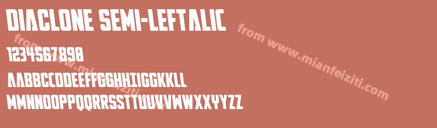 Dia Clone Semi Leftalic预览图1