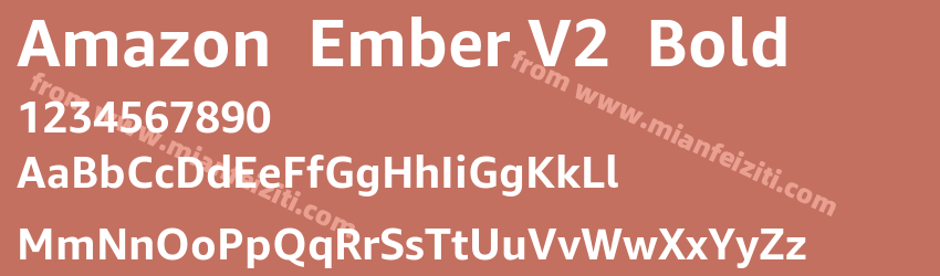 Amazon Ember V2 Bold预览图1