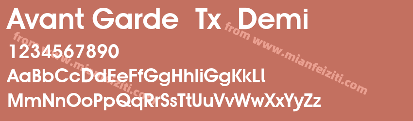 Avant Garde Tx Demi预览图1