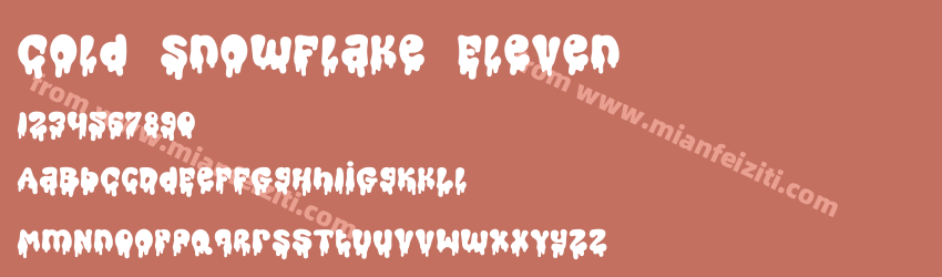 Cold Snowflake Eleven预览图1