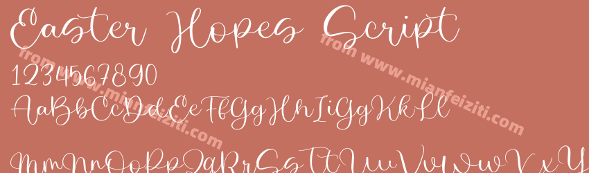 Easter Hopes Script预览图1