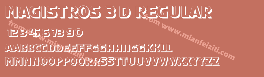 Magistros 3D Regular预览图1