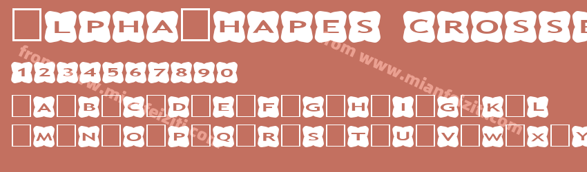 Alpha Shapes crosses 3预览图1
