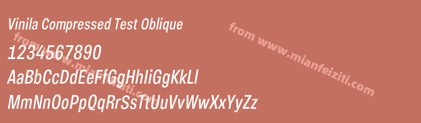 Vinila Compressed Test Oblique预览图1