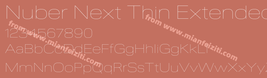 Nuber Next Thin Extended预览图1