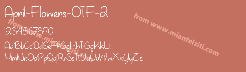 April Flowers OTF 2预览图1