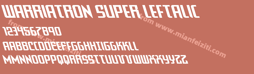 Warriatron Super Leftalic预览图1