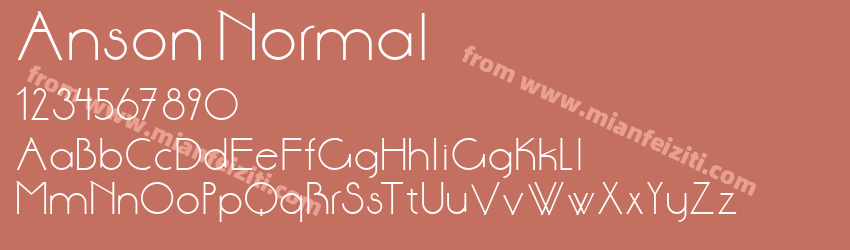 Anson Normal预览图1
