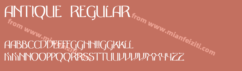 Antique Regular预览图1