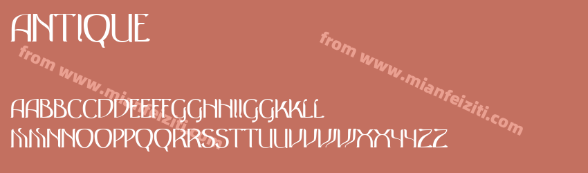 Antique Regular预览图1