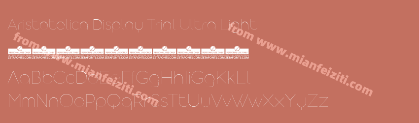 Aristotelica Display Trial Ultra Light预览图1
