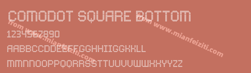 Comodot Square Bottom预览图1