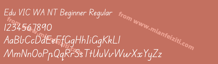 Edu VIC WA NT Beginner Regular预览图1