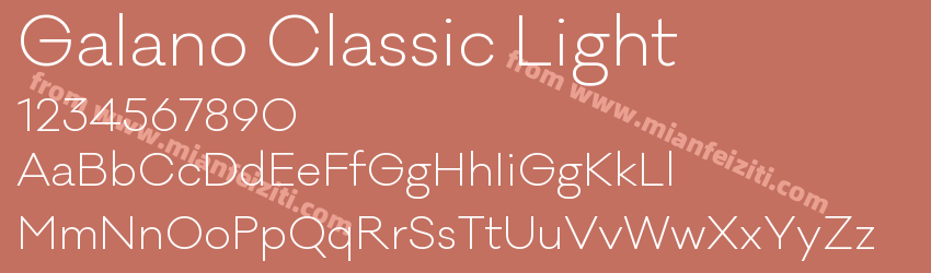 Galano Classic Light预览图1