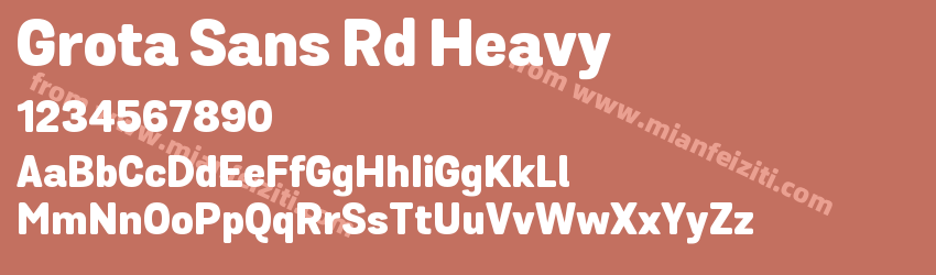 Grota Sans Rd Heavy预览图1