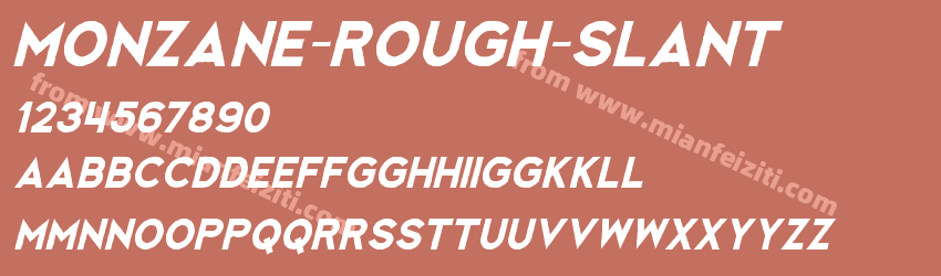 Monzane-Rough-Slant预览图1