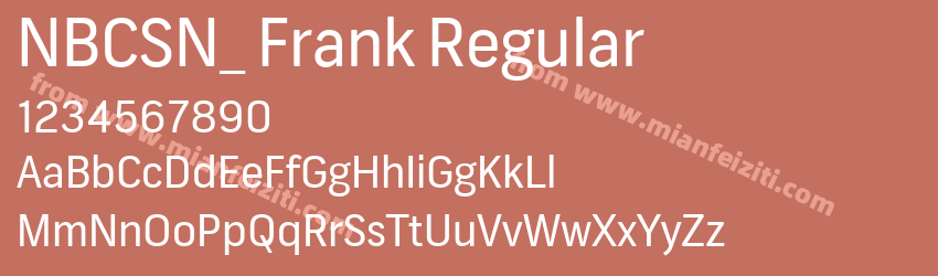 NBCSN_ Frank Regular预览图1