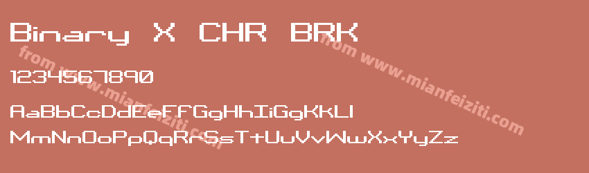 Binary X CHR BRK预览图1