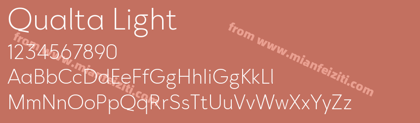 Qualta Light预览图1