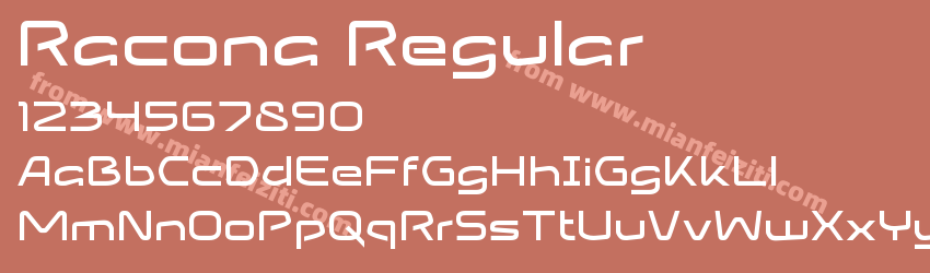 Racona Regular预览图1