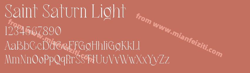 Saint Saturn Light预览图1